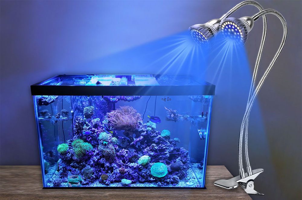 Iluminación 24W LED para acuario 